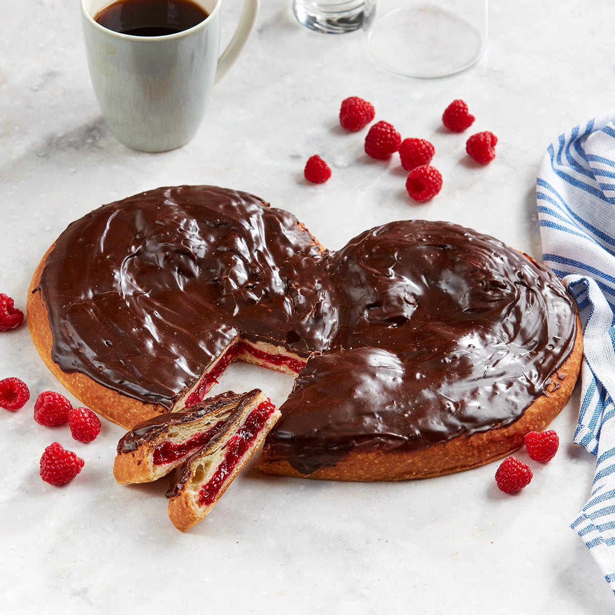 Chocolate Raspberry Kringle