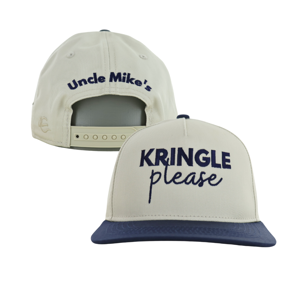 Embroidered Kringle Please Cap