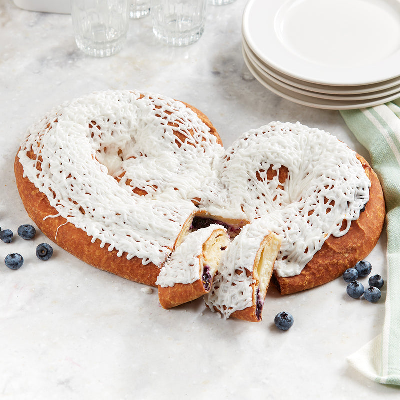Blueberry Cheese Kringle