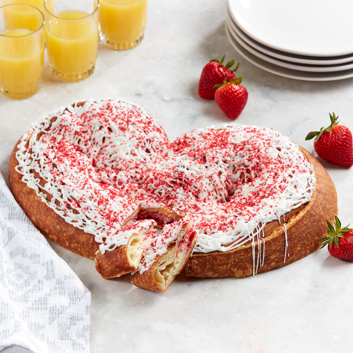 Strawberry Cheese Kringle – Uncle Mike's Bake Shoppe